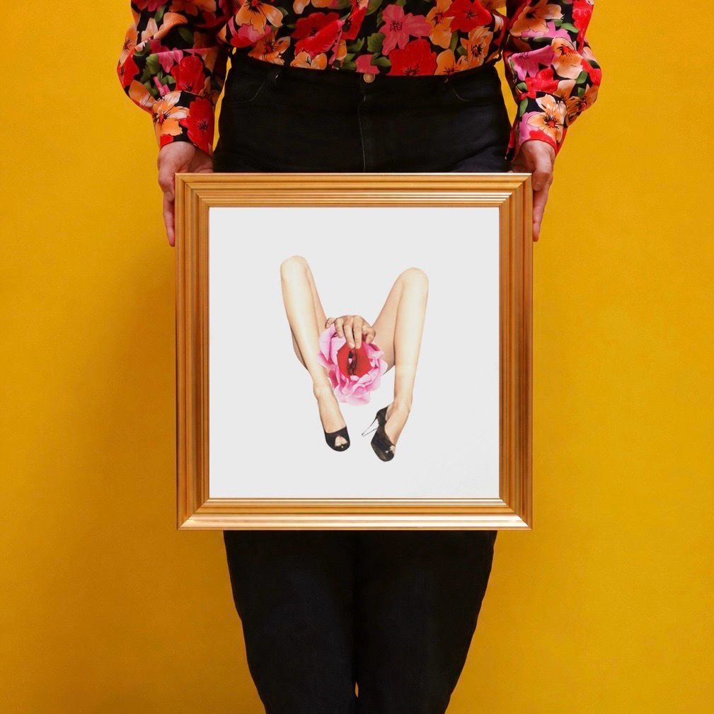 Kutandpaste | print | 40x40