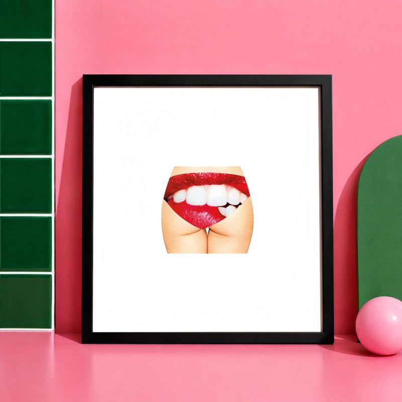Bite me | print | 30x30
