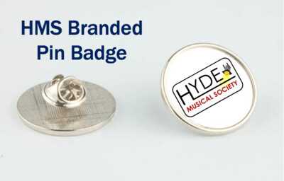HMS Branded Pin Badge