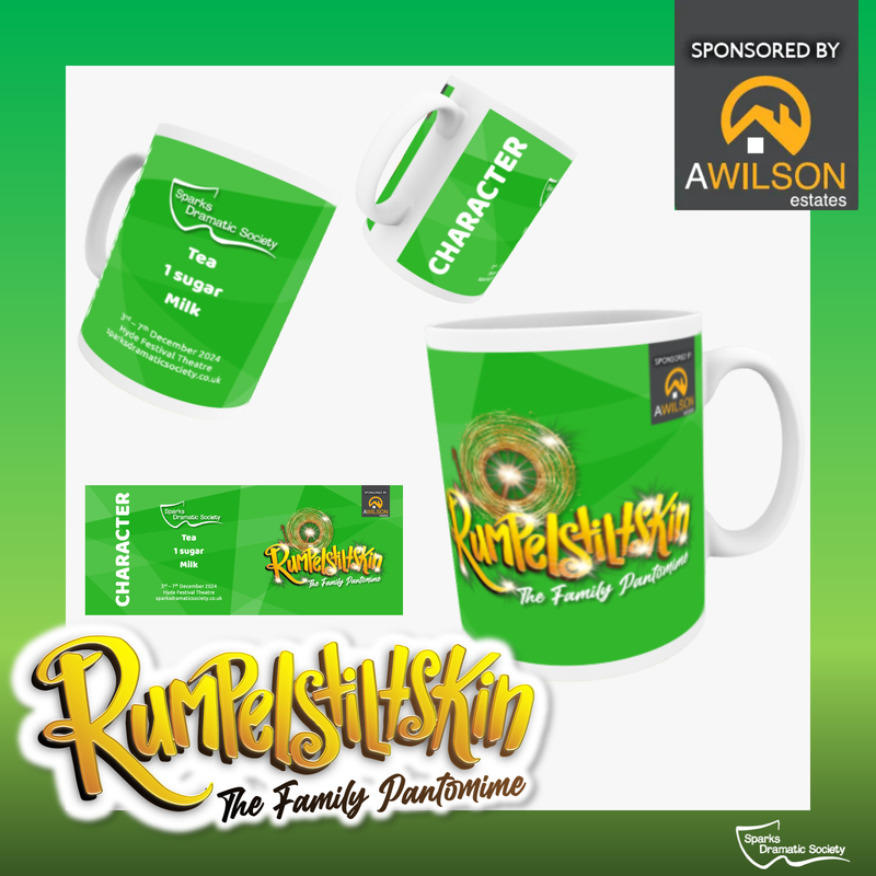 SDS Rumpelstiltskin - 10oz Branded & Personalised Mug