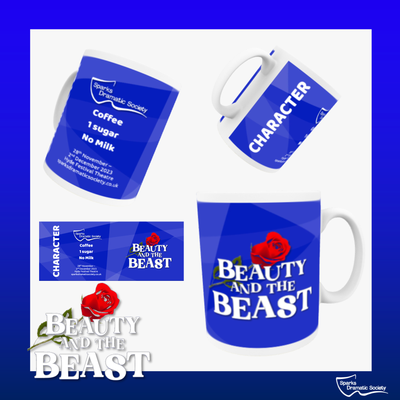 SDS Beauty and the Beast - 10oz Branded & Personalised Mug