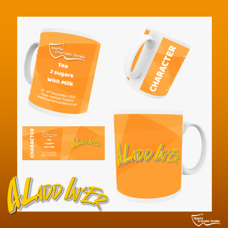 SDS ALaddIn'Er - 10oz Branded & Personalised Mug