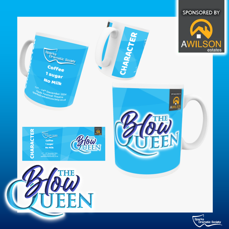 SDS The Blow Queen - 10oz Branded & Personalised Mug