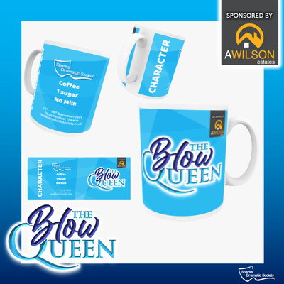 SDS The Blow Queen - 10oz Branded & Personalised Mug