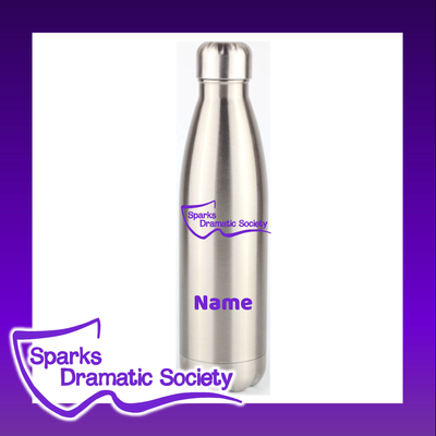 SDS - 500ml Steel Bottle with personalisation