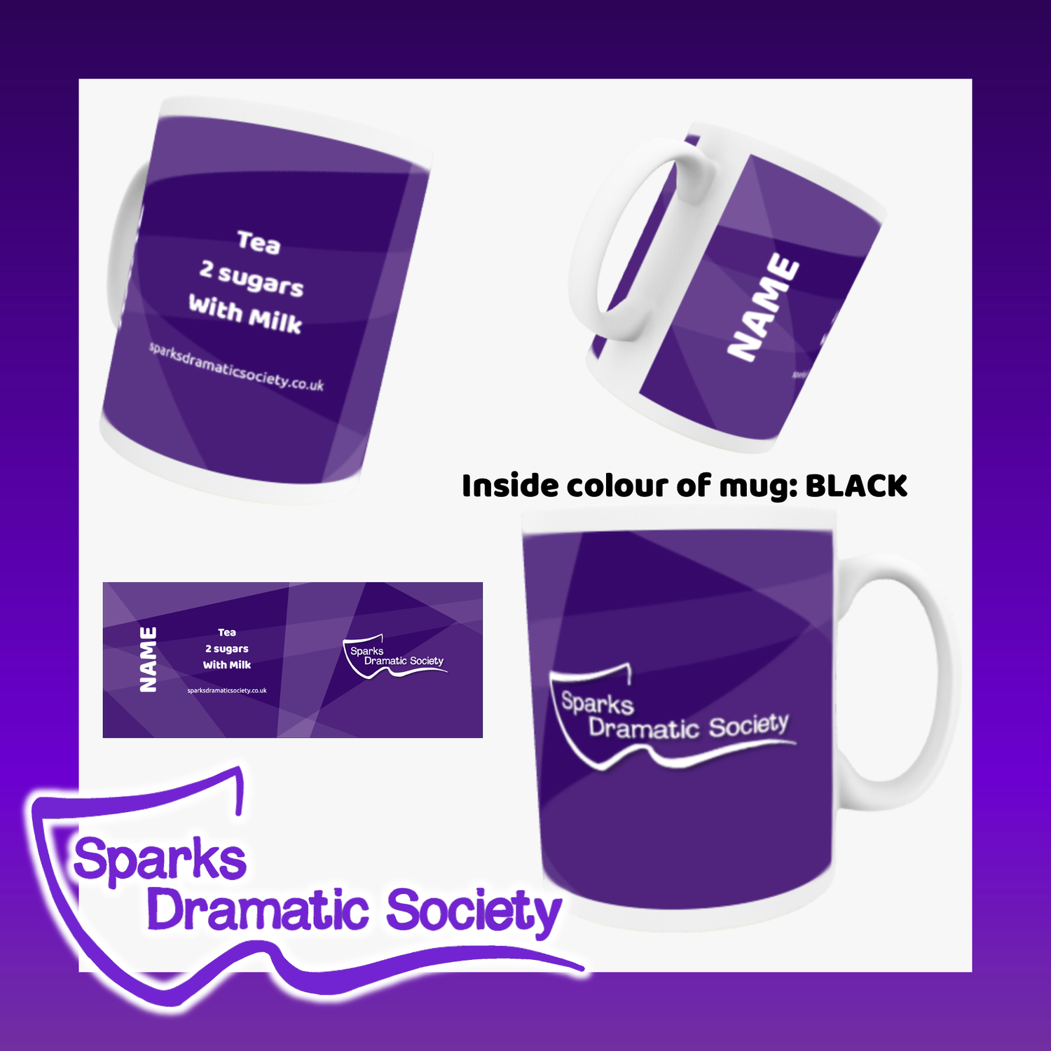 SDS - 10oz Branded & Personalised Mug