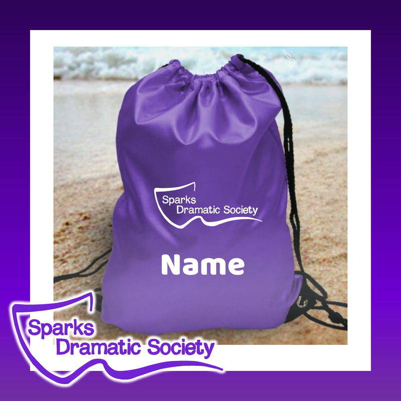 SDS - Drawstring Bag with personalisation