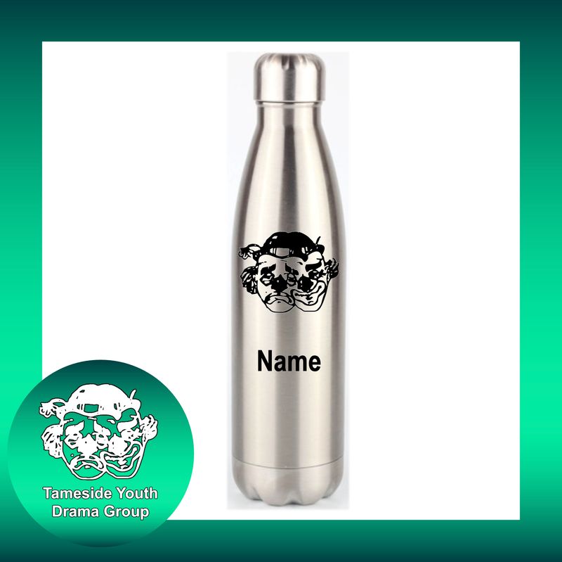 TYDG - 500ml Steel Bottle with personalisation