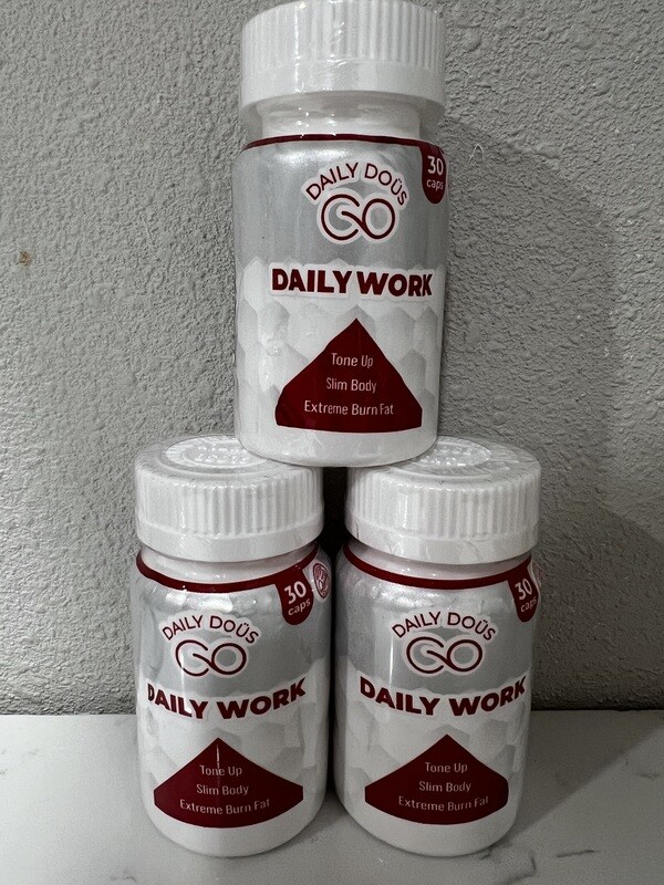 (3) Bottle High Intensity Daily Work