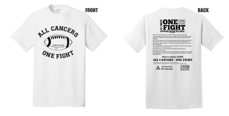 One Fight Night Football White Shirt One Fight Night Football White Shirt