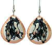 INDIAN PONY EARRINGS Y-23