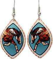 COLORFUL HORSE EARRINGS Y-24