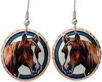 HANDMADE HORSE EARRINGS Y-26