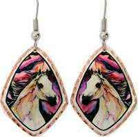 LIGHTENING HORSE EARRINGS Y-28