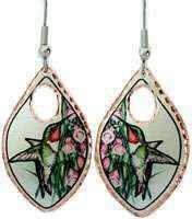 HUMMINGBIRD HANDMADE EARRINGS Y-35