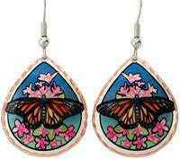 BUTTERFLY JEWELRY EARRINGS Y-46
