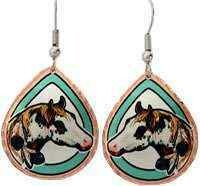 PAINT HORSE EARRINGS Y-19