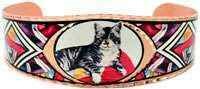 COLORFUL CAT JEWELRY, CAT BRACELETS DESIGNED BY LYNN BEAN BY-37