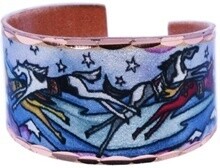 ABSTRACT NATIVE WILD HORSES RINGS RY-86