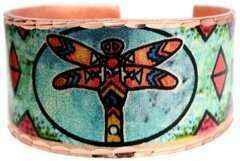NATIVE DRAGONFLY COPPER RINGS RBN-70
