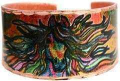 COLORFUL HORSE COPPER RINGS RBN-05