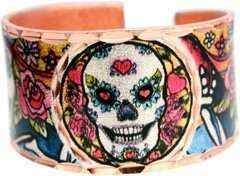DAY OF THE DEAD COPPER RINGS RBN-135