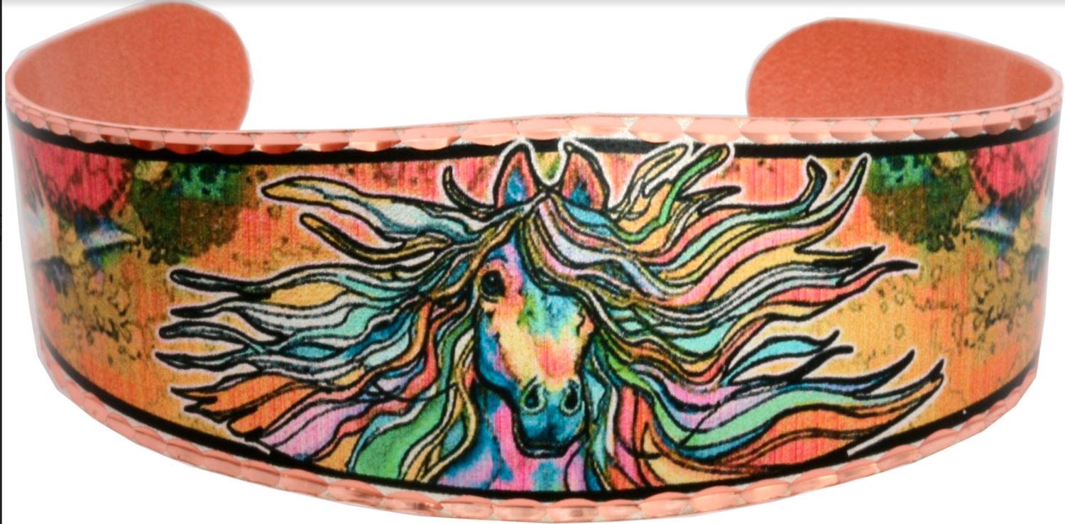 COLORFUL RAINBOW HORSE BRACELETS BN-05