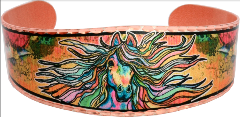 COLORFUL RAINBOW HORSE BRACELETS BN-05