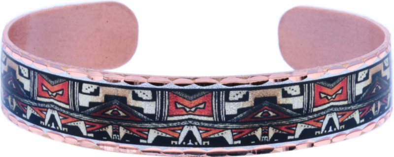 NATIVE PUEBLO COPPER CUFF BRACELETS BYN-02