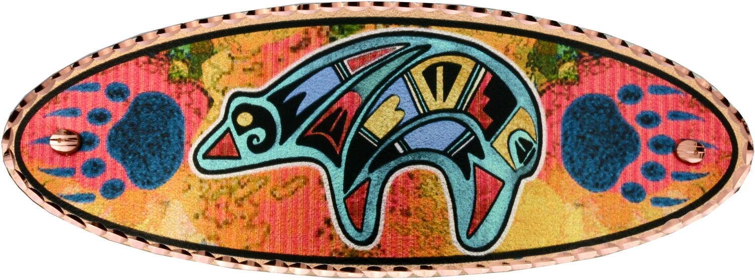 NATIVE AMERICAN FETISH BEAR HAIR CLIP HY-03