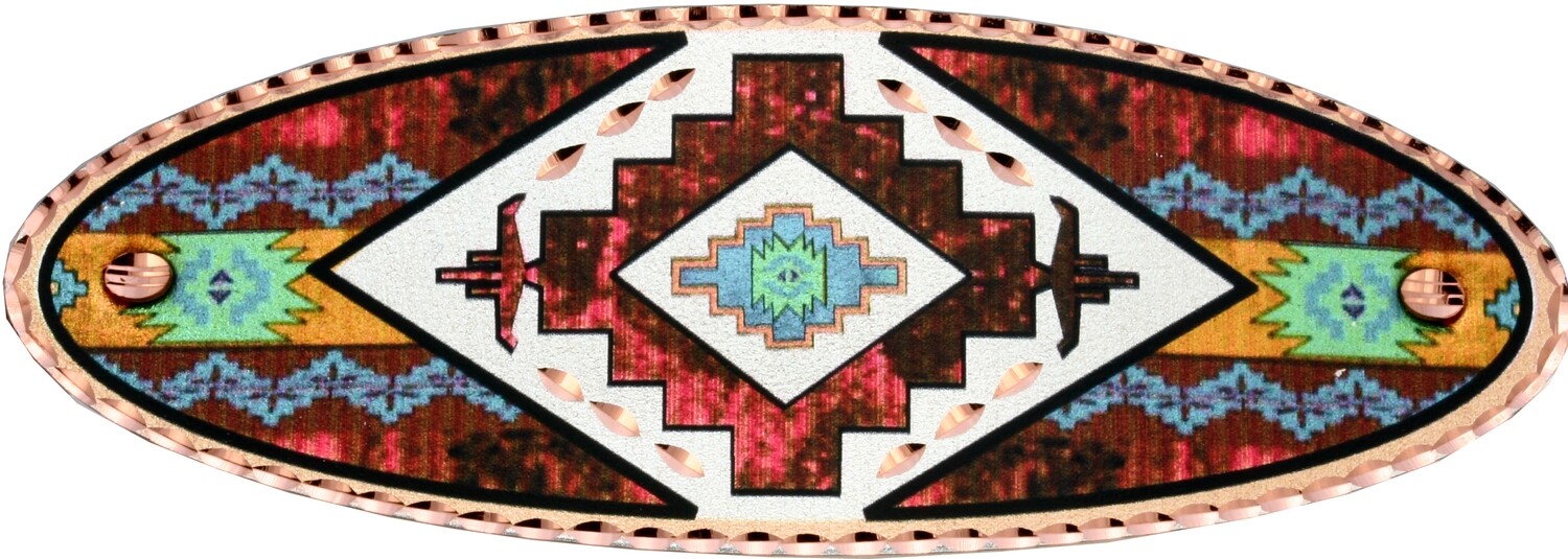 COLORFUL SOUTHWEST NATIVE HAIR CLIP HY-27