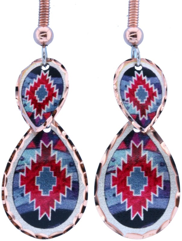 DANGLE SW NATIVE EARRINGS LJ-38