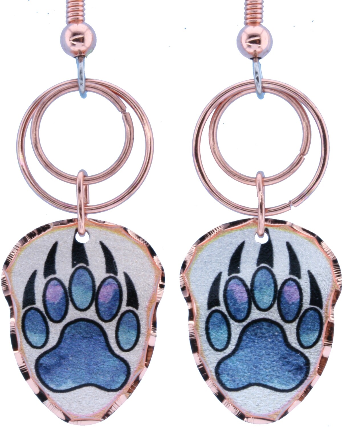 BEAR PAW NATIVE WIRE EARRINGS LJ-46