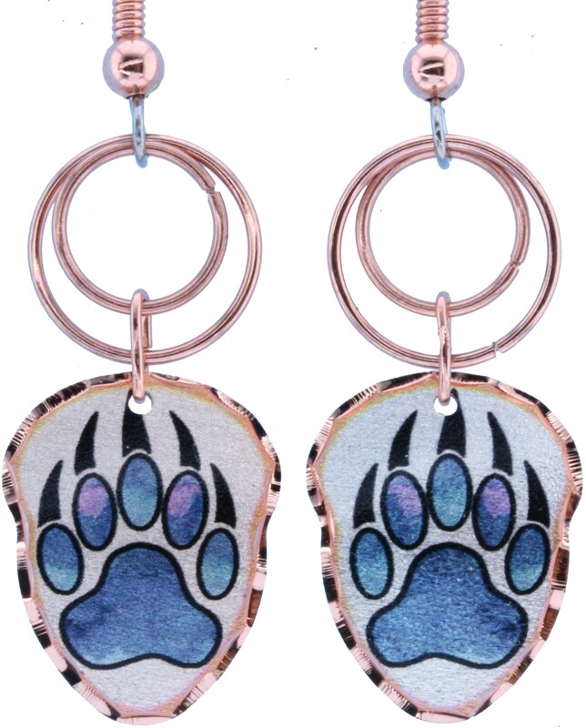 BEAR PAW NATIVE WIRE EARRINGS LJ-46
