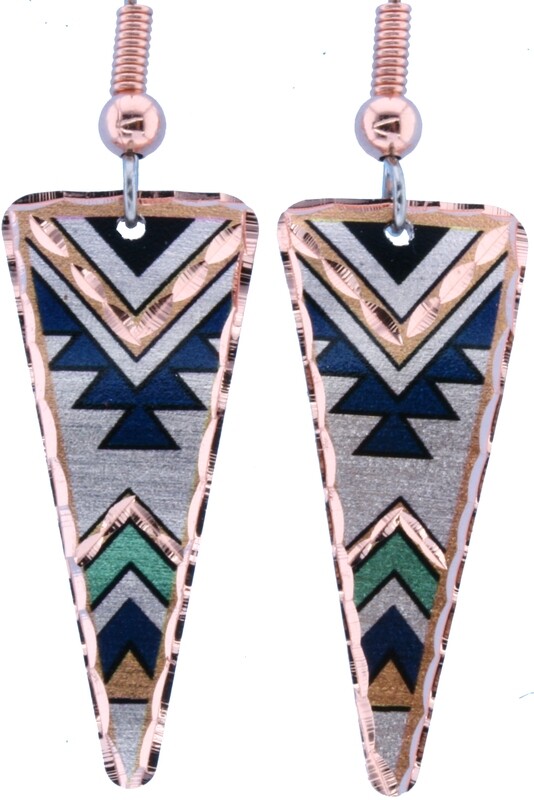 TRIANGLE NATIVE EARRINGS LD-329