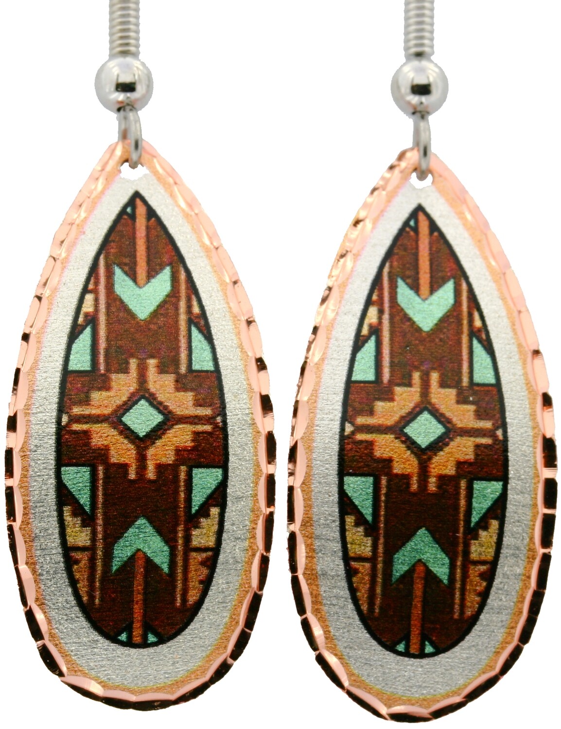 SOUTHWEST NATIVE AMERICAN EARRINGS LD-257