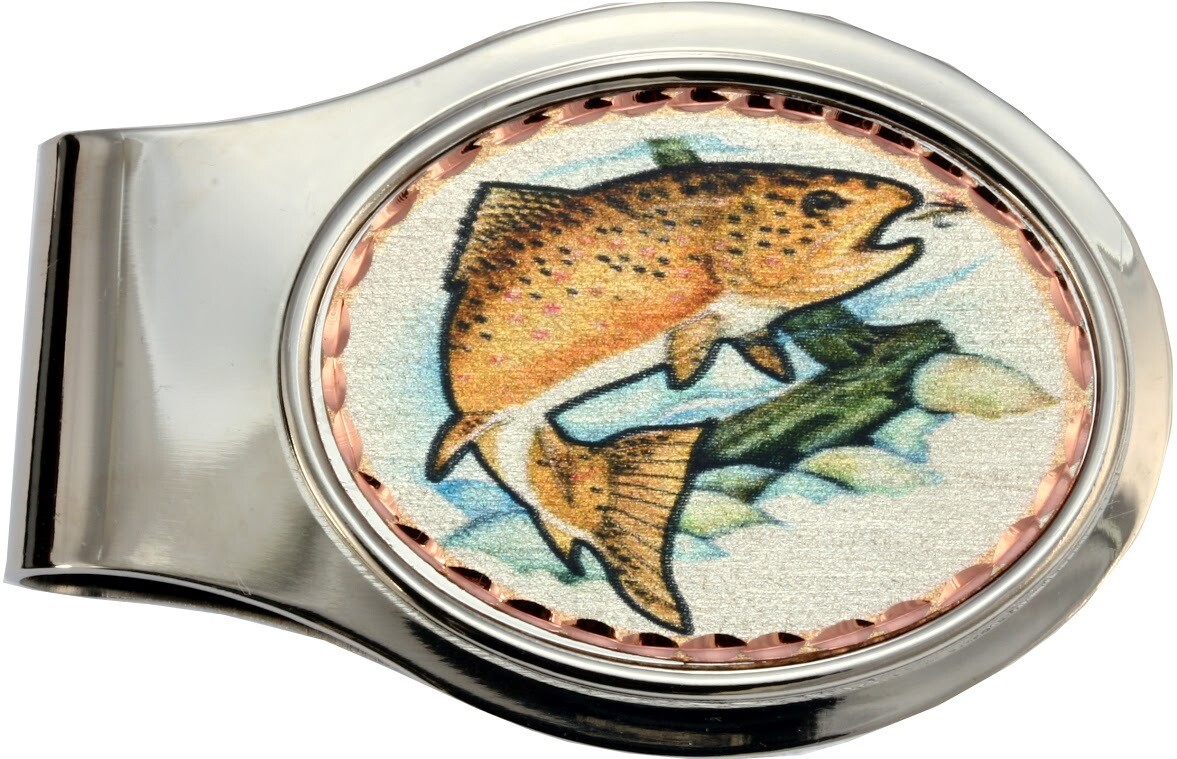 FISHERMAN MONEY CLIP ML-84
