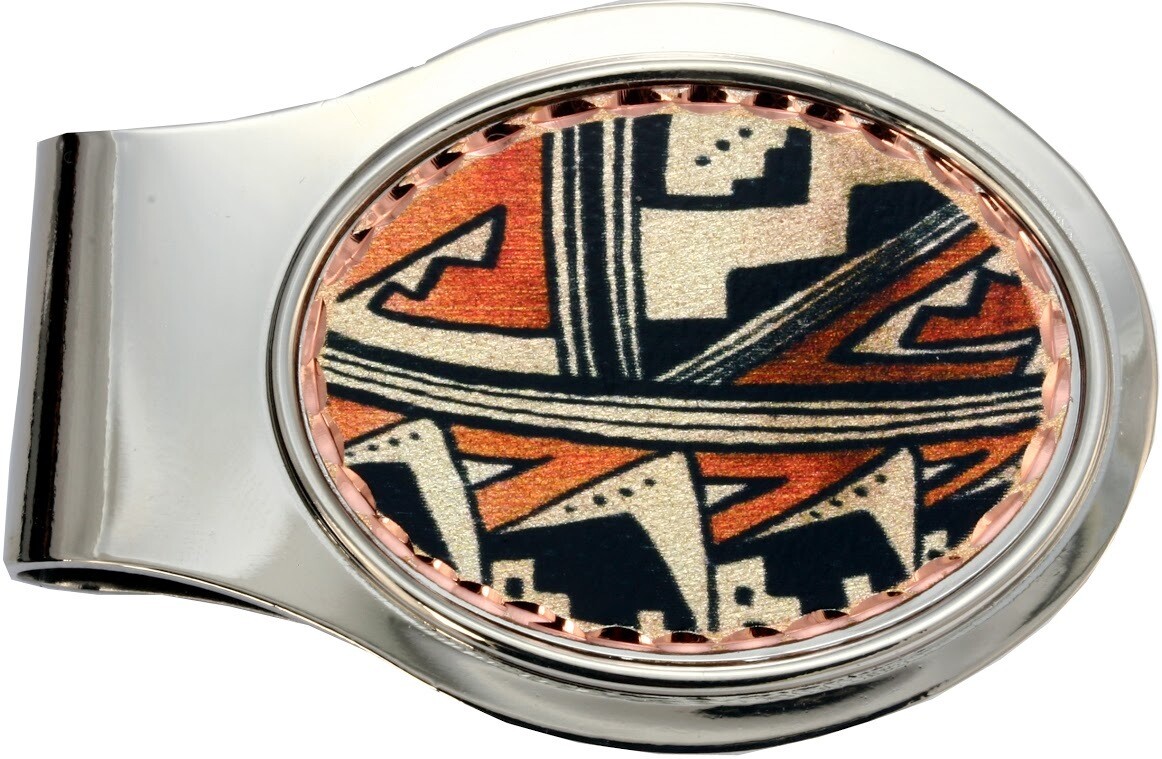 SW NATIVE AMERICAN MONEY CLIP ML-13