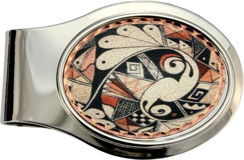 SW NATIVE AMERICAN MONEY CLIP ML-14