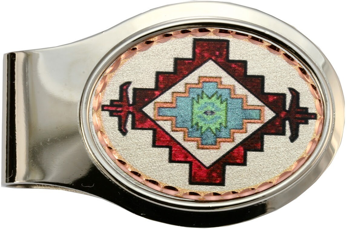 SW NATIVE AMERICAN MONEY CLIP ML-27