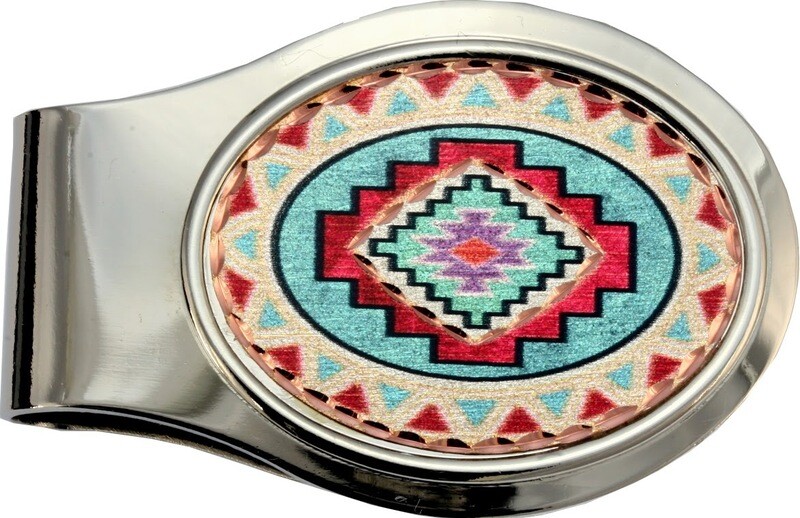 SW NATIVE AMERICAN MONEY CLIPS ML-722