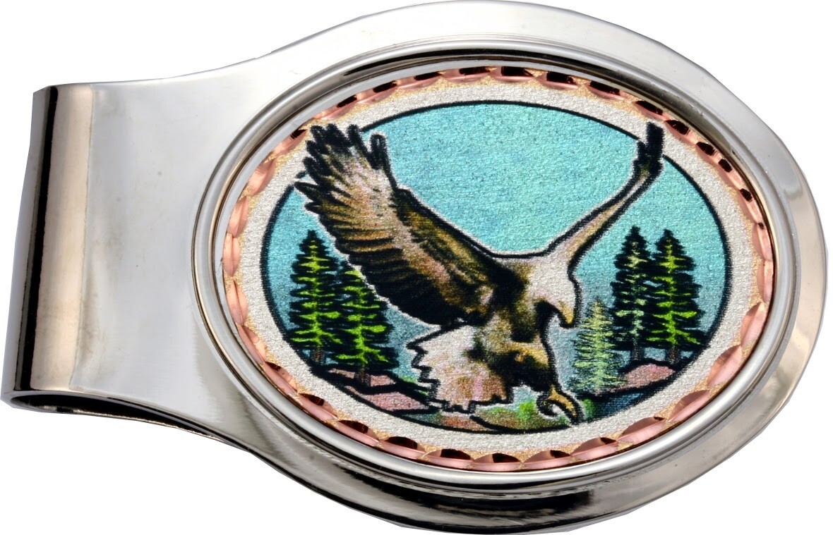 AMERICAN BALD HEAD EAGLE MONEY CLIP ML-46