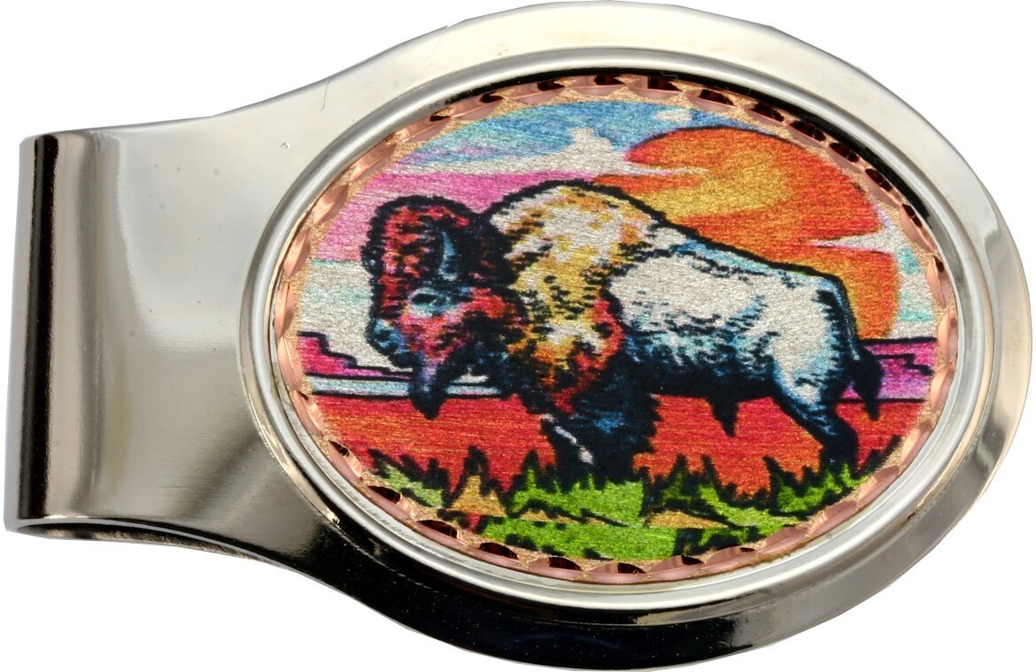 BUFFALO MONEY CLIP ML-08