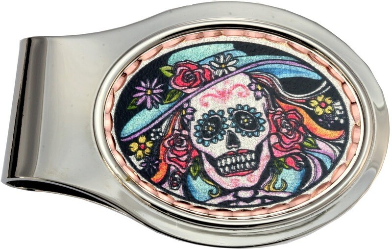 DAY OF THE DEAD MONEY CLIP ML-135