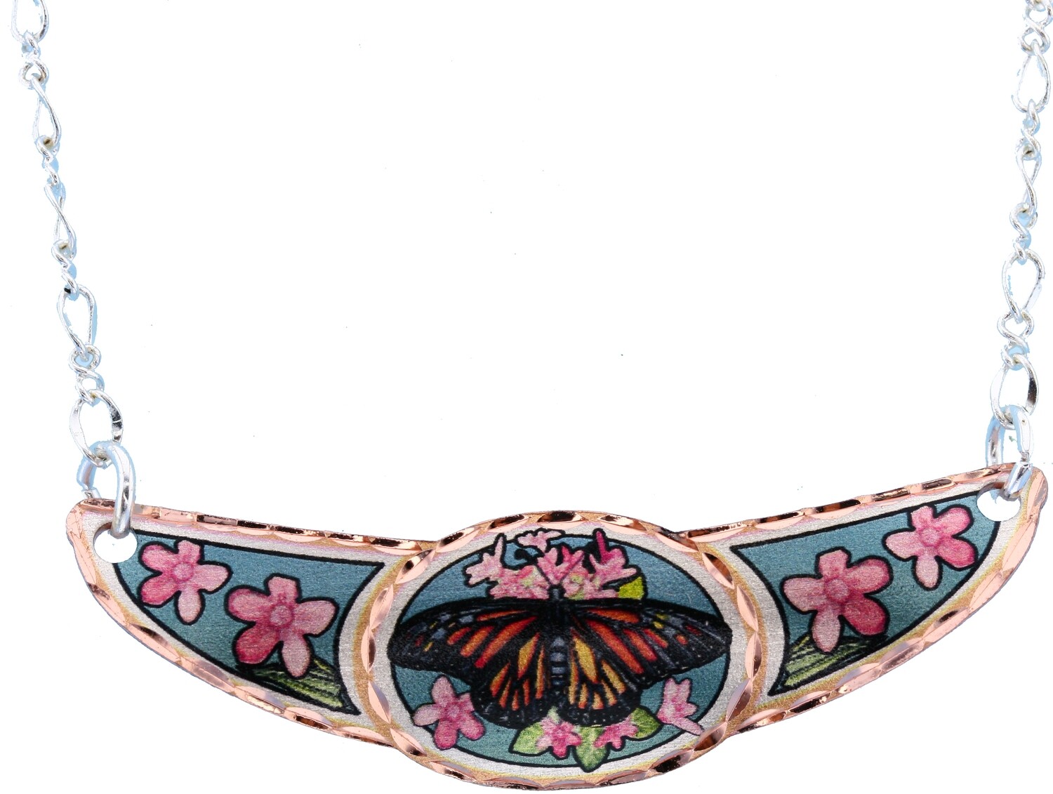 BUTTERFLY CHOKER NECKLACE JY-46