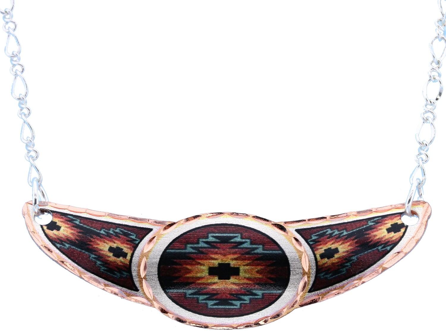 SW NATIVE AMERICAN CHOKER NECKLACE JY-314