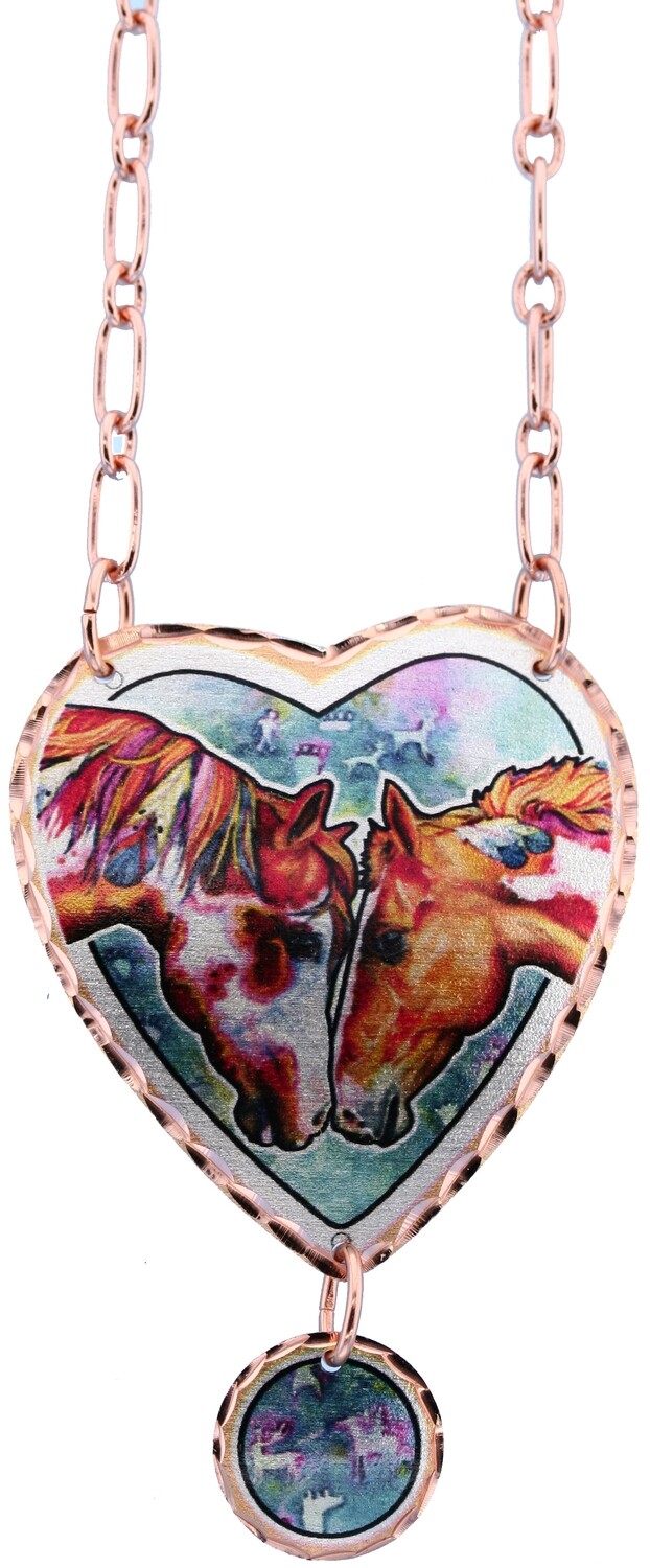 HORSE ART JEWELRY NECKLACES NC-LD302