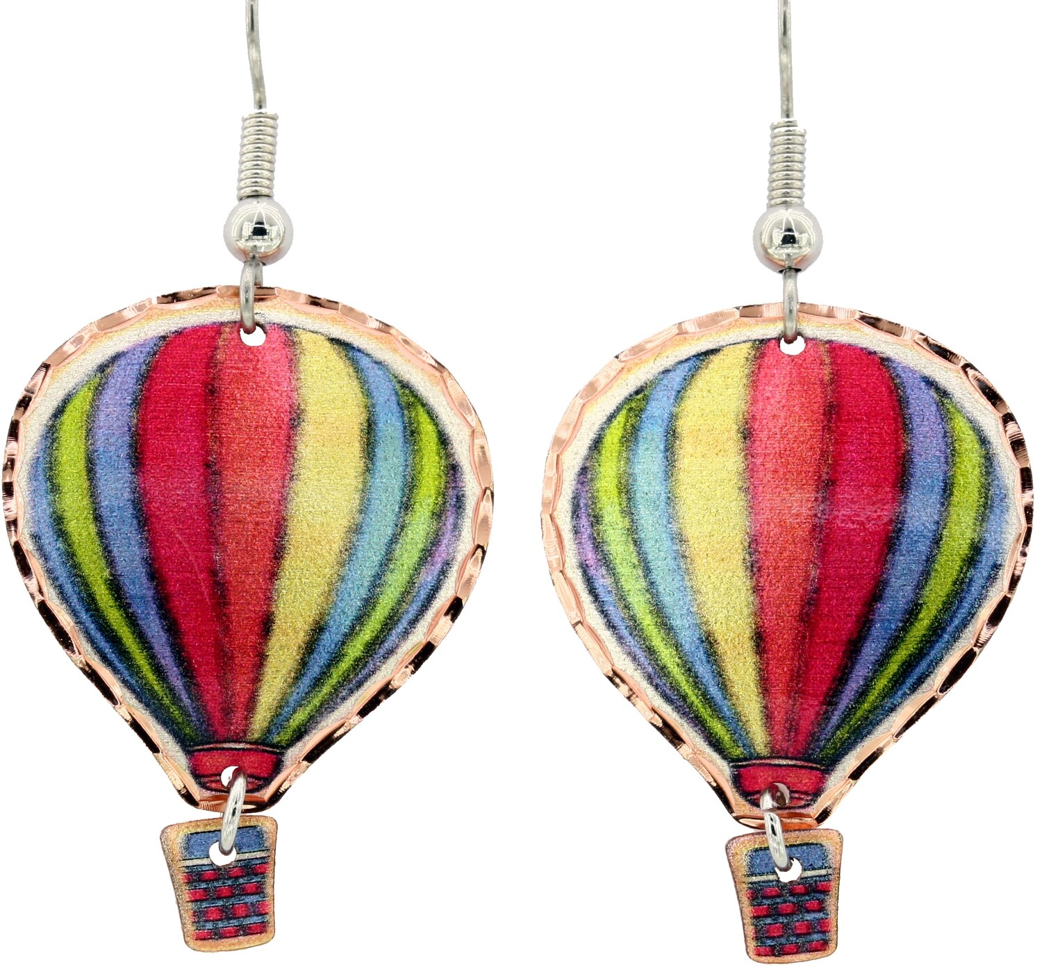 COLORFUL AIR BALLOON DANGLE EARRINGS LDM-180