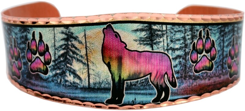 Howling Wolf Paws Bracelets BAK-61