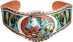 Native Indian Horse Bracelet BN-11